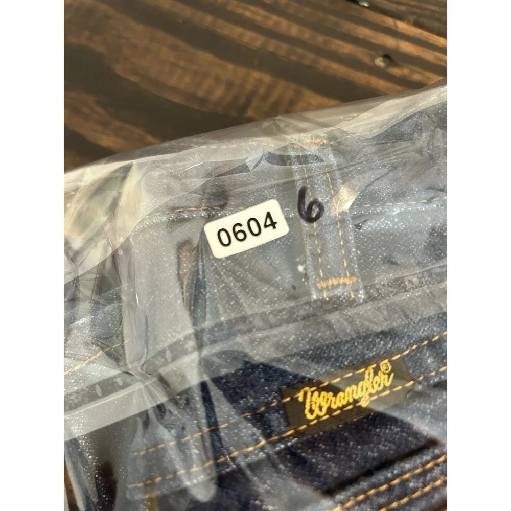 Wrangler 13MWZG Womens 26x34 Vintage Made USA High Rise Cowboy Western Jeans - Picture 8 of 8